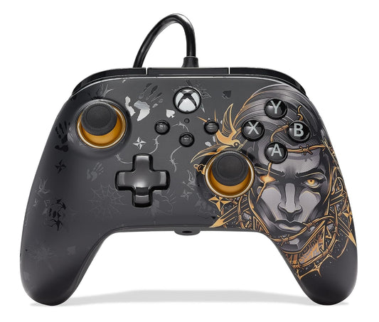 Advantage Wired Controller for Xbox Series X|S and Windows 10/11 – Fortnite Midas, Gamepad, Wired Video Game Controller, Gaming Controller, USB-C, Works with Xbox One, Officially Licensed, Bonus Virtual Item Included.